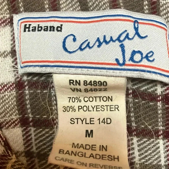 VTG Brown Plaid Men’s M Flannel Shirt Pearl Snap Western Yellowstone Gorpcore - Picture 2 of 6